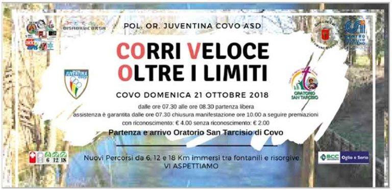 Scopri di più sull'articolo Corri Covo, corri veloce oltre i limiti