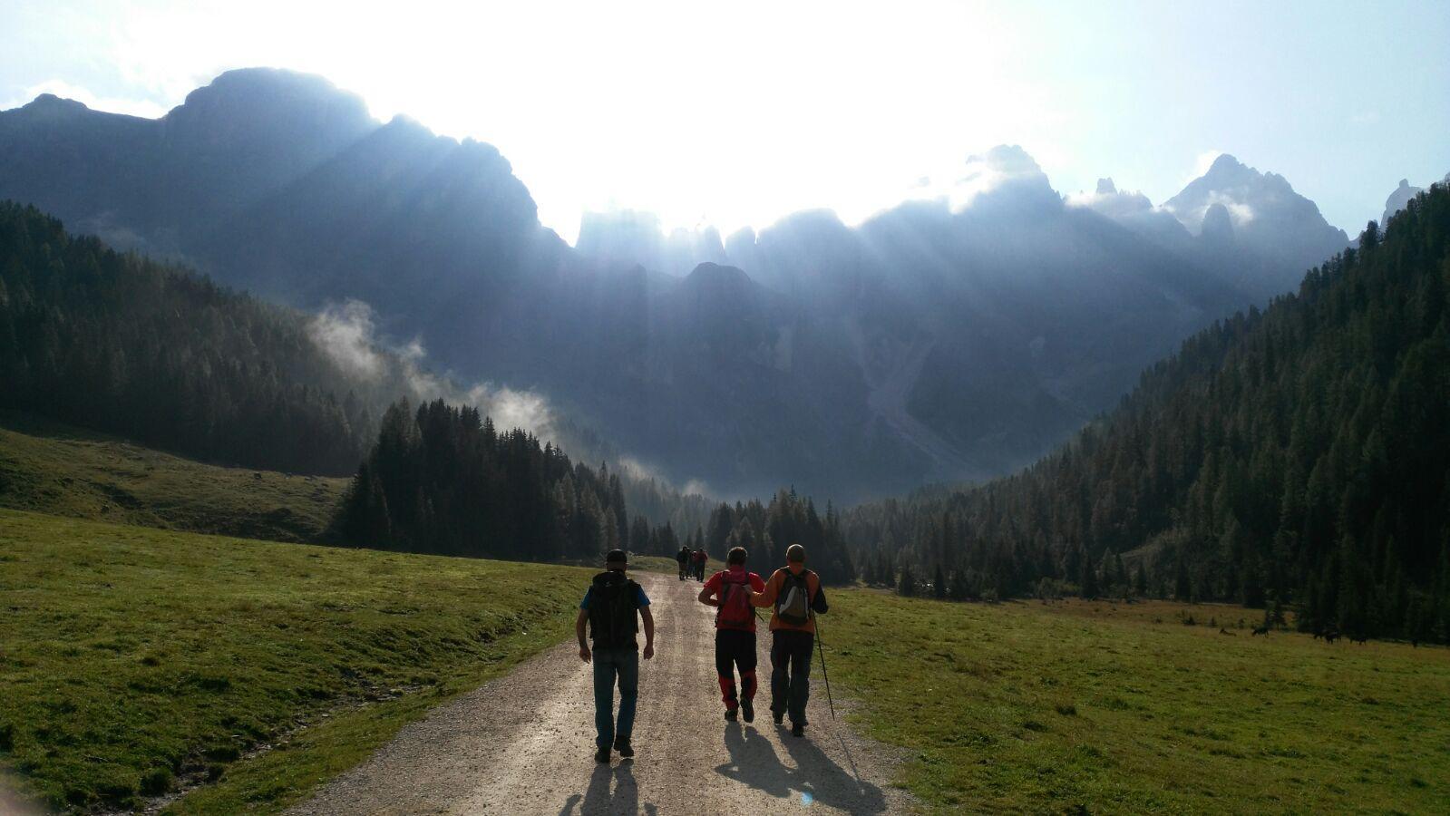 Al momento stai visualizzando Al via un trekking per non vedenti sulle Dolomiti