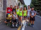 Runners non vedenti alla maratona di Milano