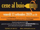 Cena al buio, venerdì 13 settembre 2019