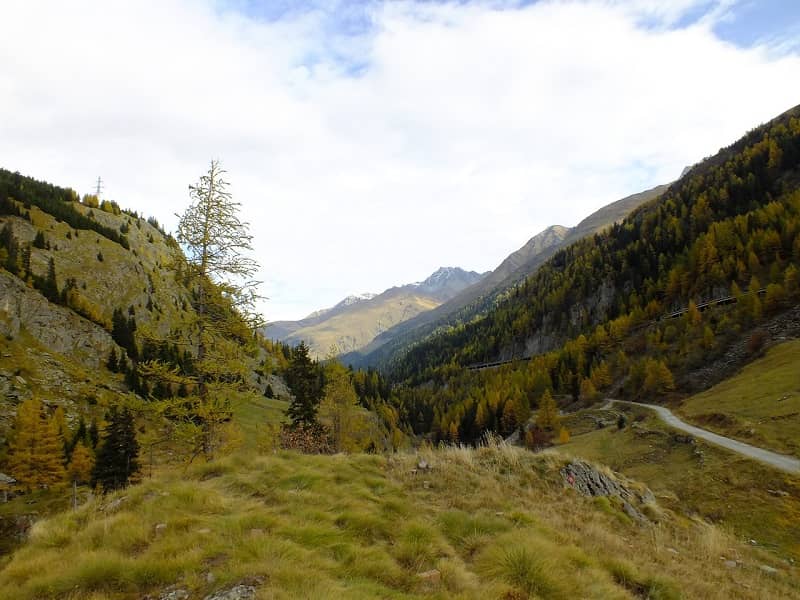 uno scorcio del gran san bernardo