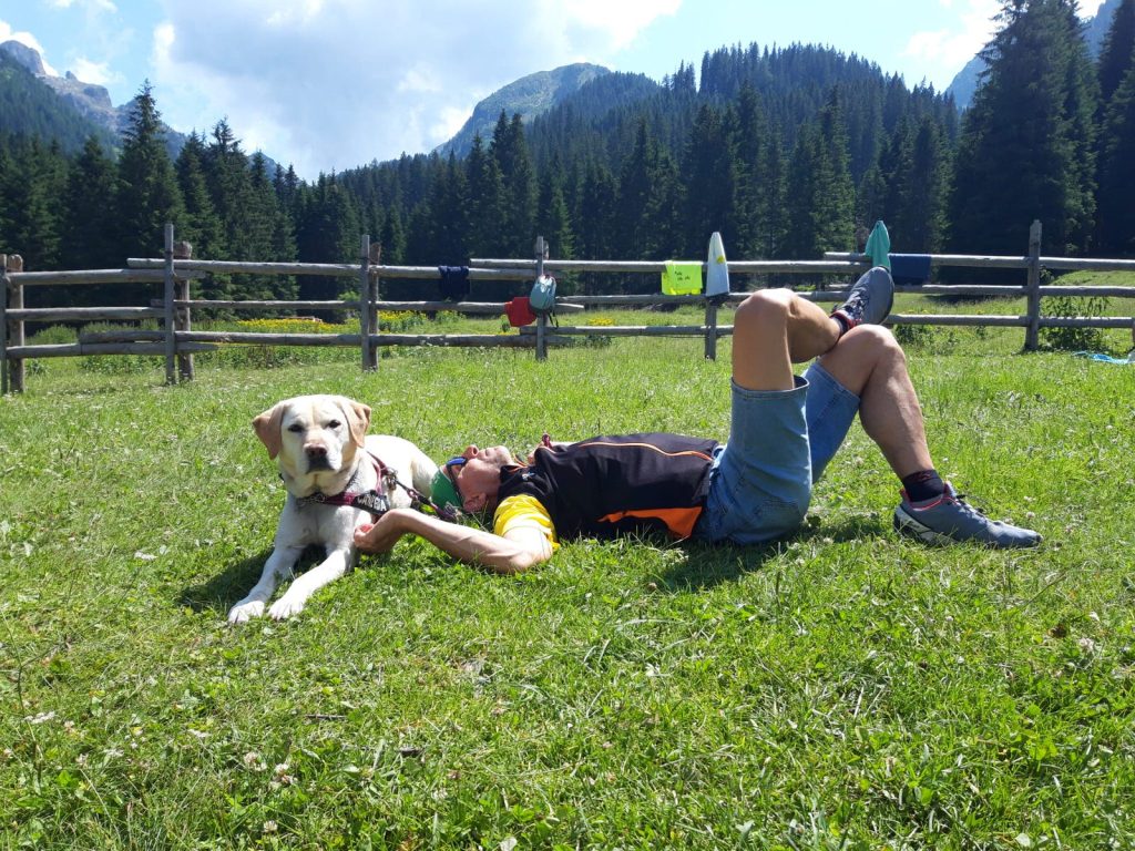 Quarta edizione settimana verde Disabilincorsa sulle Dolomiti a Moena