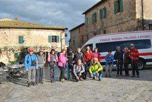 gruppo in partenza