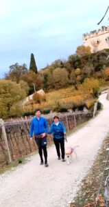 Lucio, il triatleta che presta gli occhi a Gina