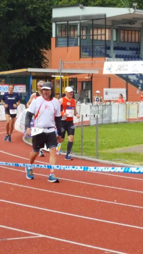 Diego Donegà corre 24 ore per Disabilincorsa