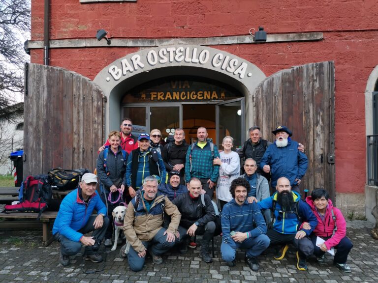 Scopri di più sull'articolo Via Francigena Contromano, cronaca del primo giorno – partenza del secondo. La pioggia non ci ferma!