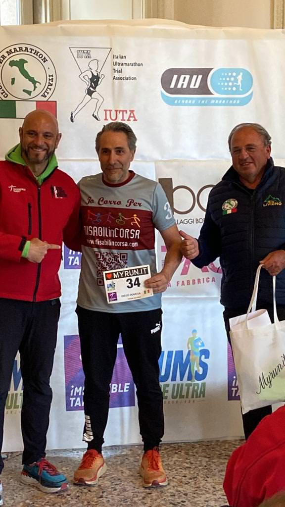 Io corro per Disabilincorsa 2023 - Diego Donegà