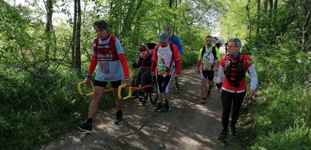 Giornata Solidale con Disabilincorsa. Sofia in mezzo alla natura